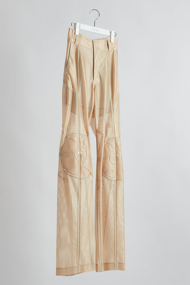 Paded Mesh Trousers – YOHEI OHNO 