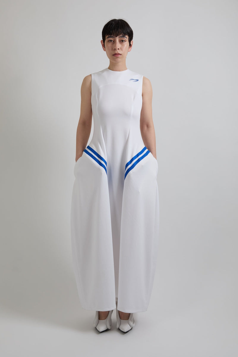 Side Padded Jersey Dress – YOHEI OHNO