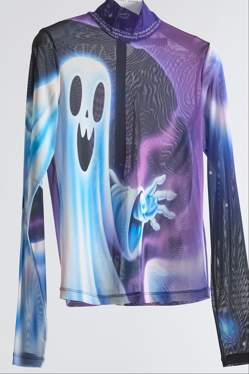 『YOHEI OHNO』 Graphic Mesh Top Graphic Mesh Top (FALL2024) – YOHEI OHNO