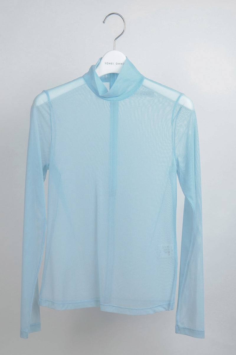 トップス YOHEI OHNO WOMEN HIGH NECK MESH TOP Mesh Top – YOHEI OHNO