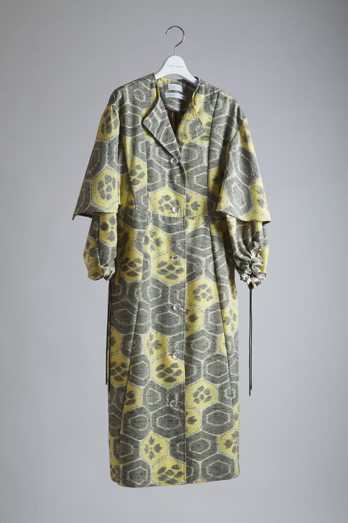 "3711 PROJECT" Layered Sleeve Coat Dress -57