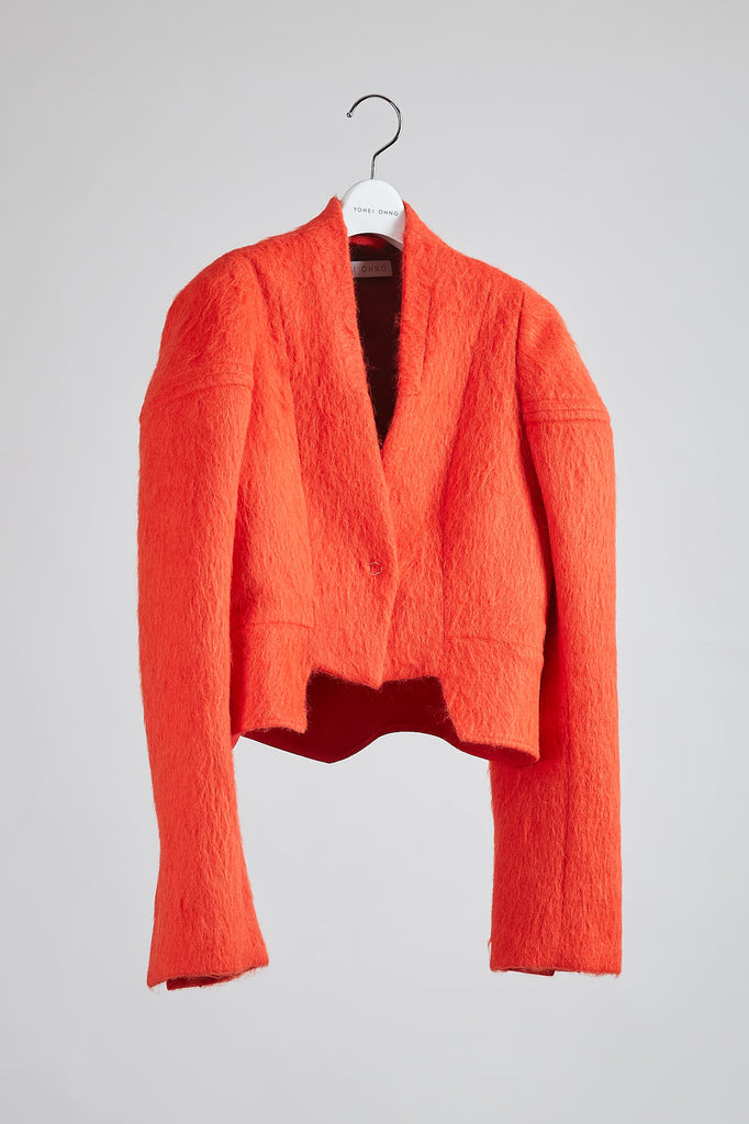 "Tel Aviv" Short Shaggy Jacket