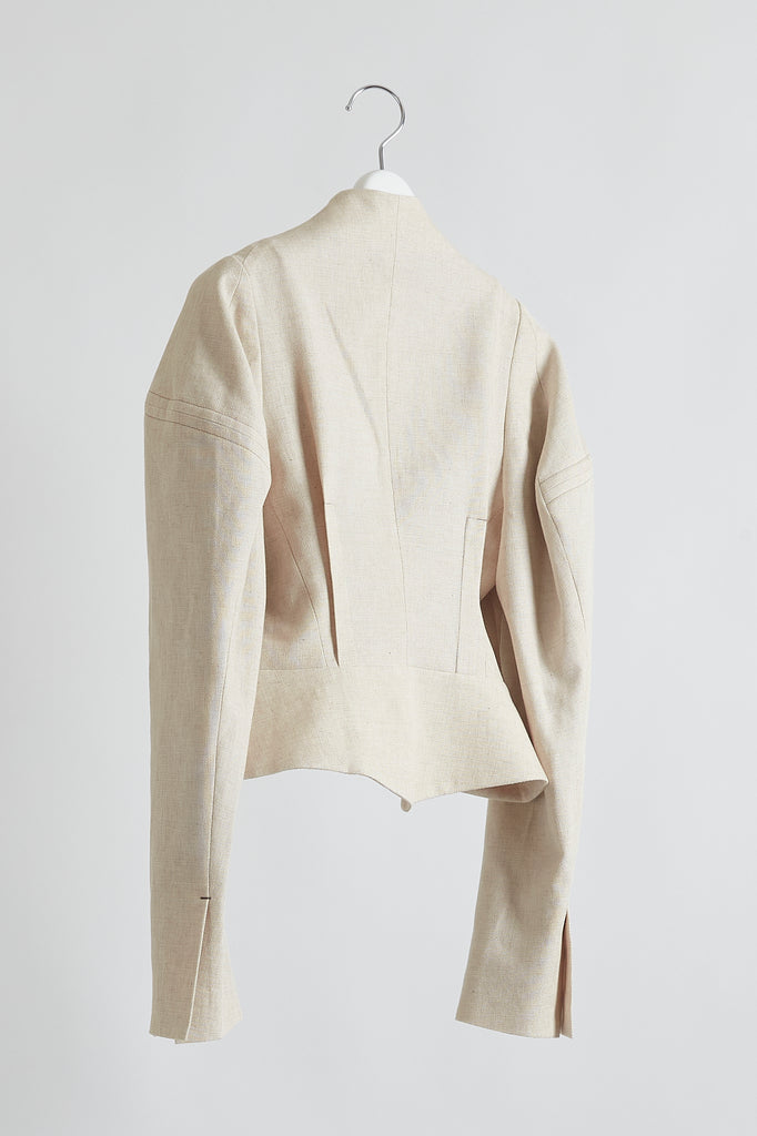 "Tel Aviv" Short Linen Jacket