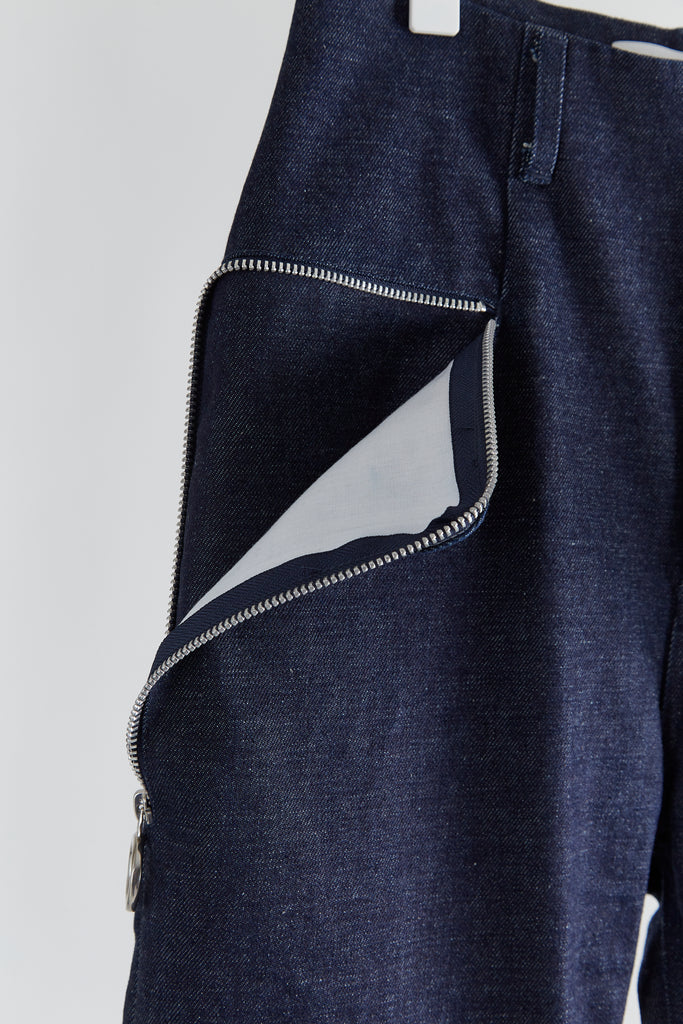 Square Zip Denim