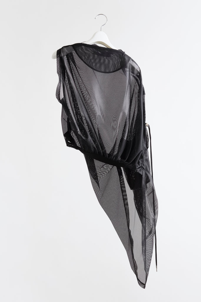 Knapsack Drape Mesh Top