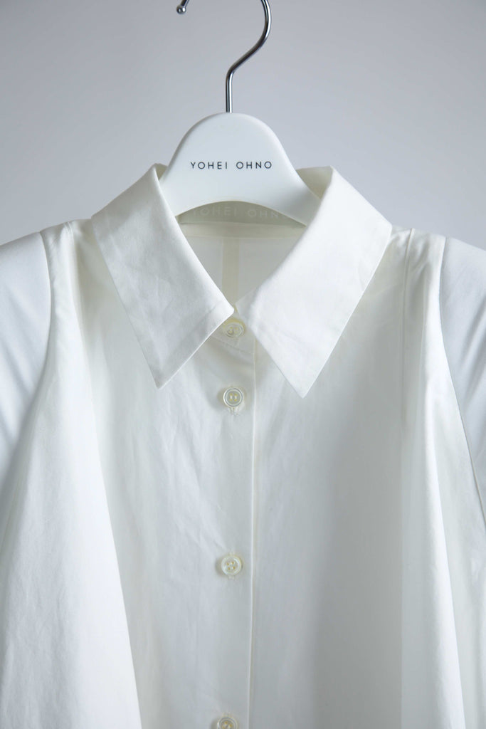 Shoulder Draped Shirt – YOHEI OHNO