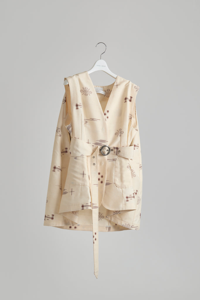 【NEW】"3711"PROJECT Mantle Sleeveless Jacket -74