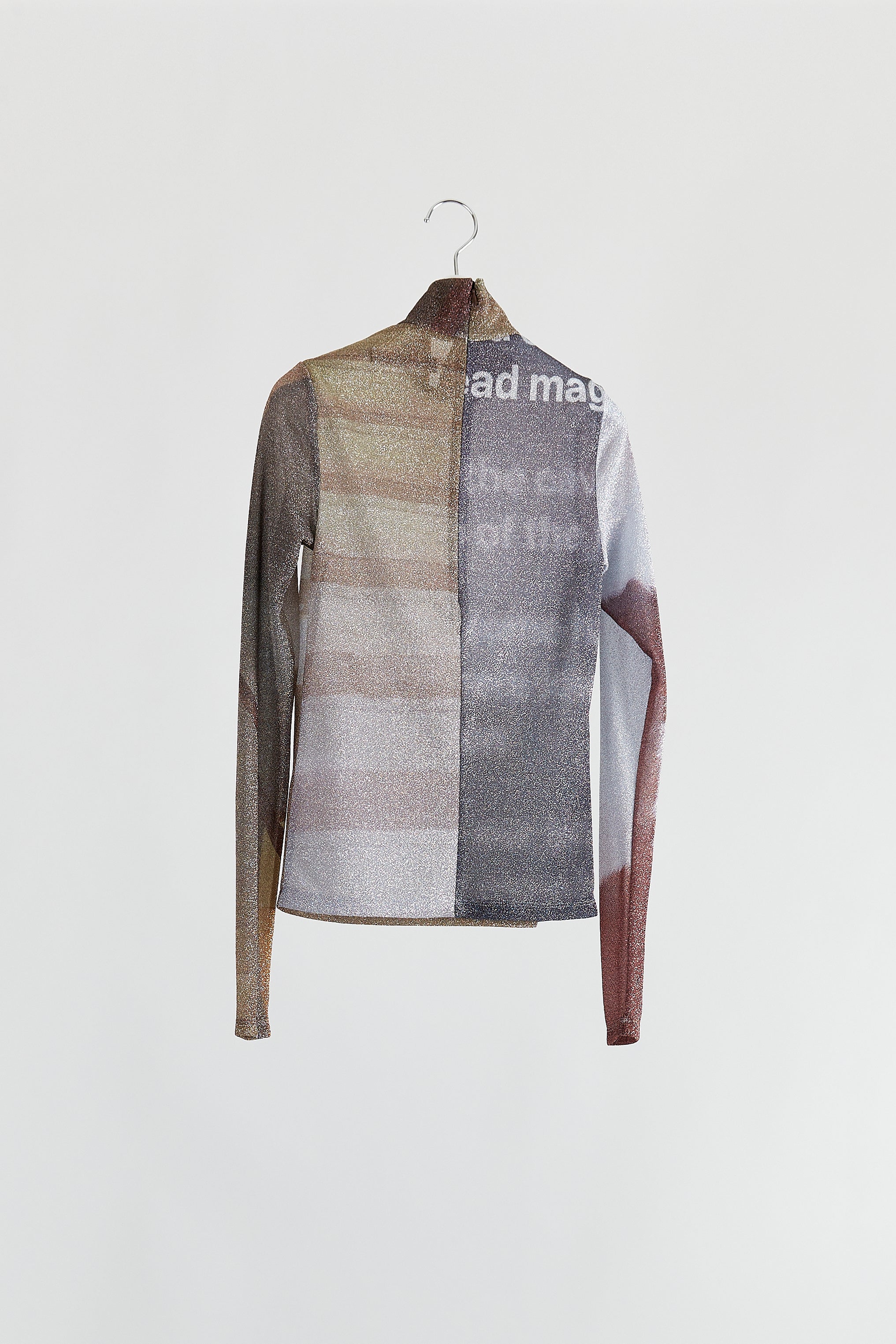 Graphic Glitter Top (FALL2024) – YOHEI OHNO