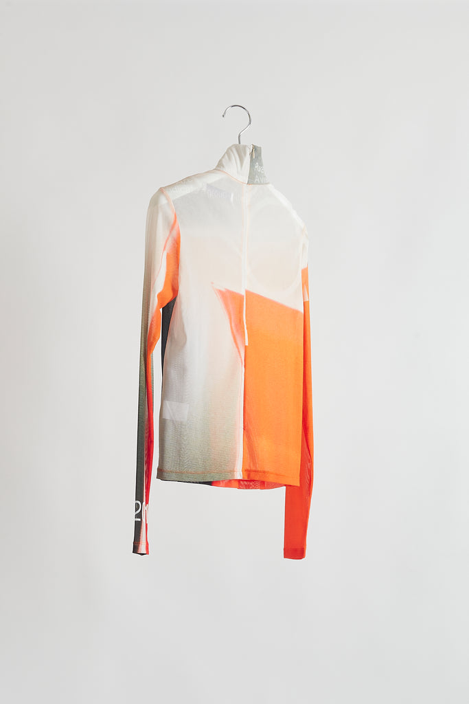 Graphic Mesh Top