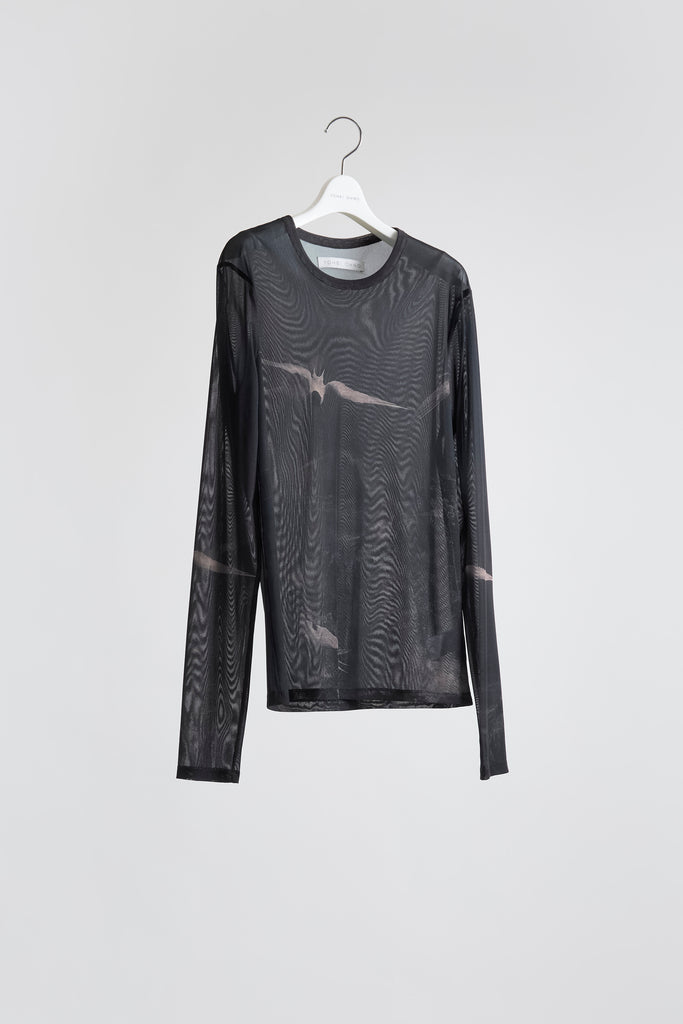 Graphic Mesh Top B