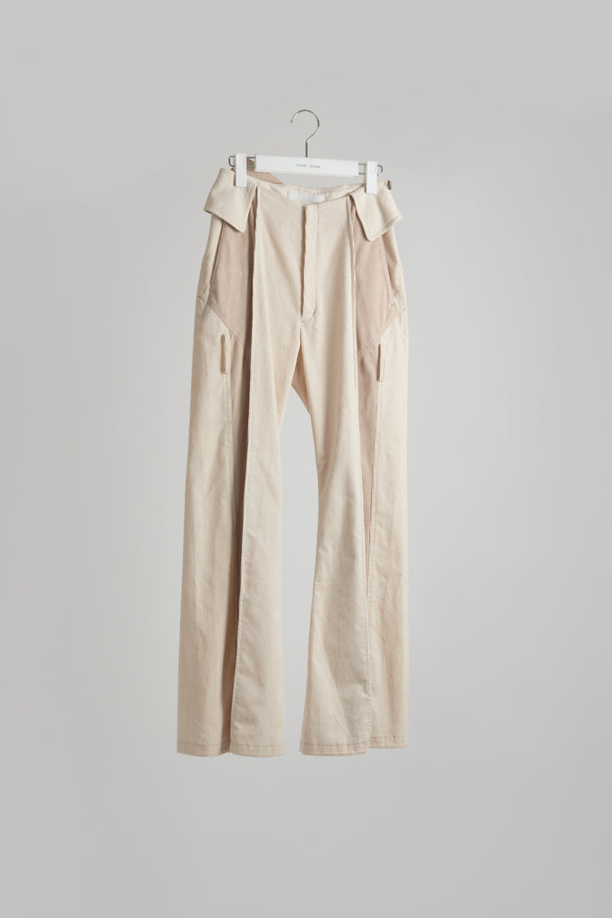 Reconstructed Corduroy Trousers