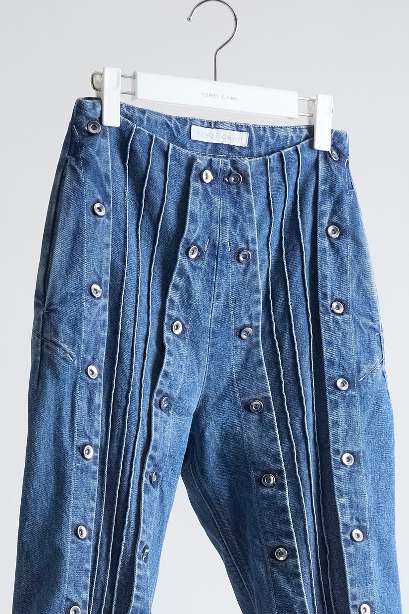 YOHEI OHNO （ヨウヘイオオノ） Car” Denim Trousers Car” Denim Trousers – YOHEI OHNO