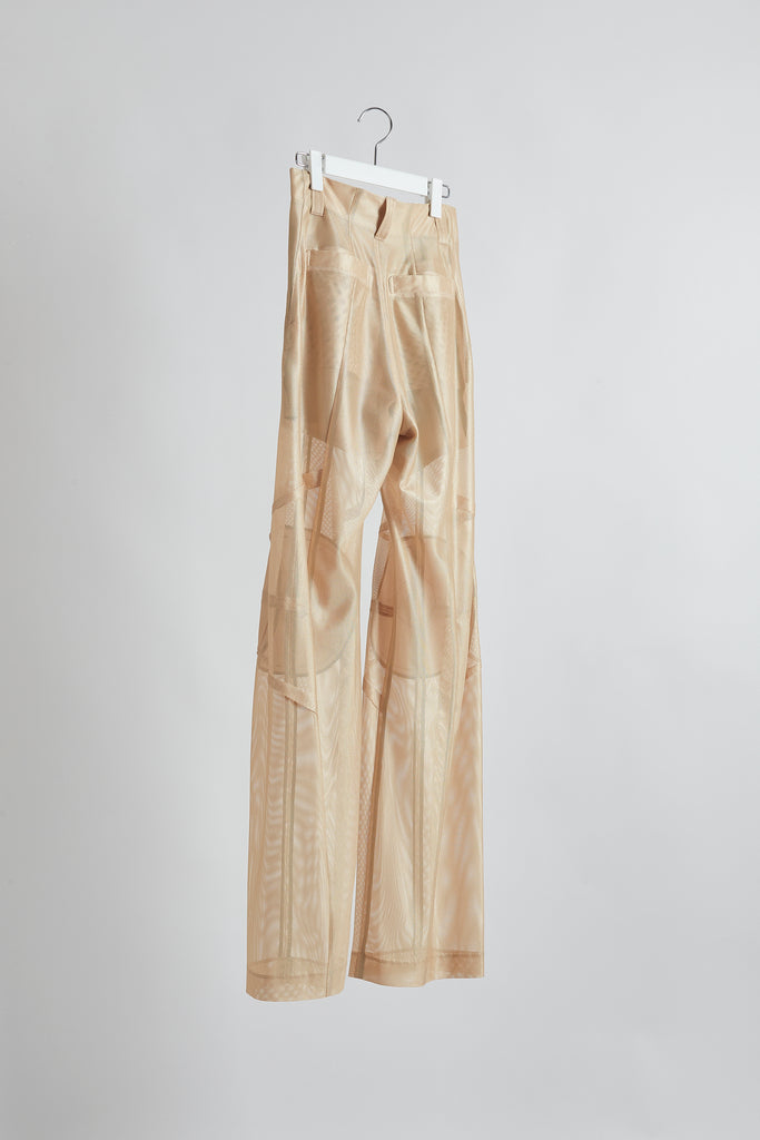 Paded Mesh Trousers