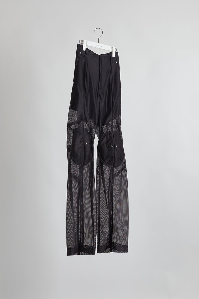 Paded Mesh Trousers