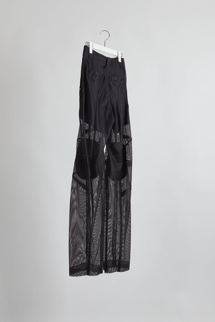 Paded Mesh Trousers