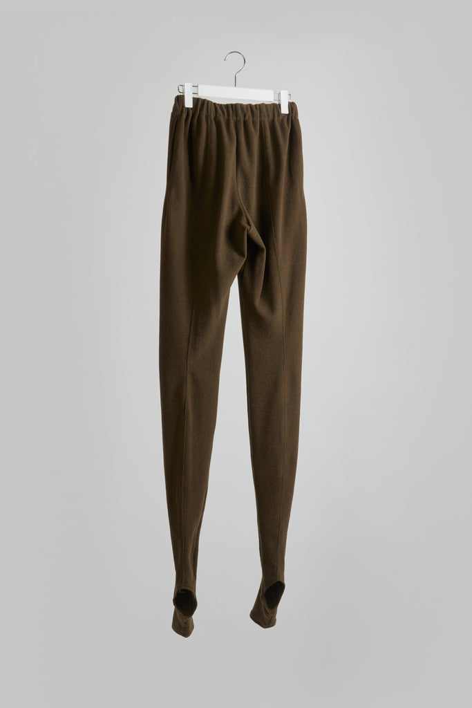 Wool Jersey Stirrup Leggings