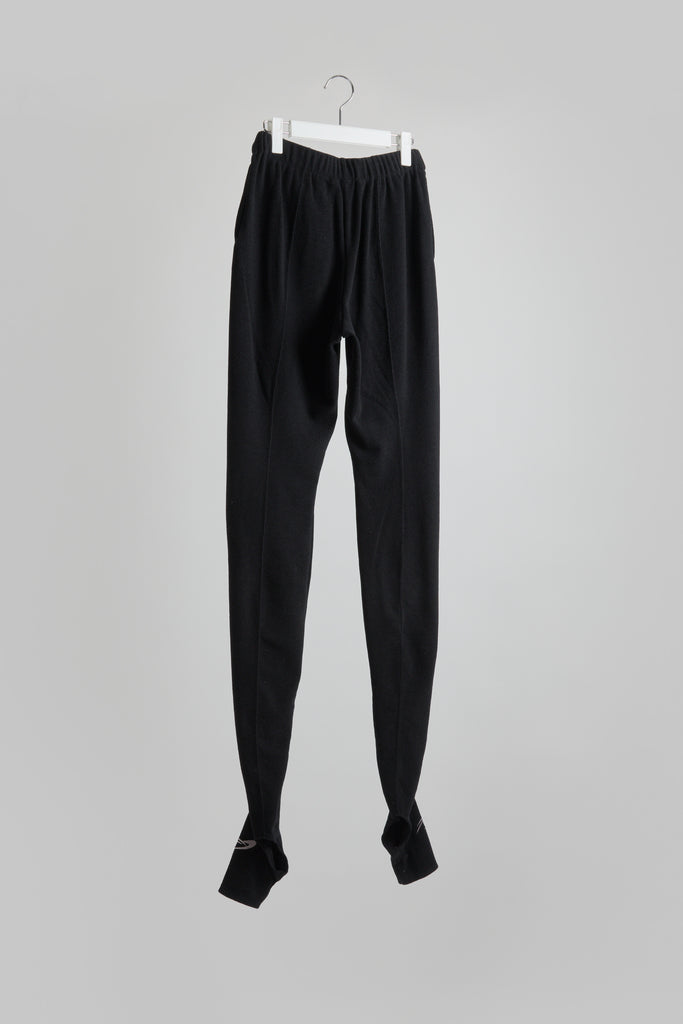 Wool Jersey Stirrup Leggings