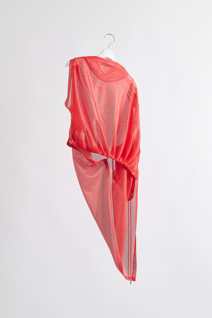 Knapsack Drape Mesh Top
