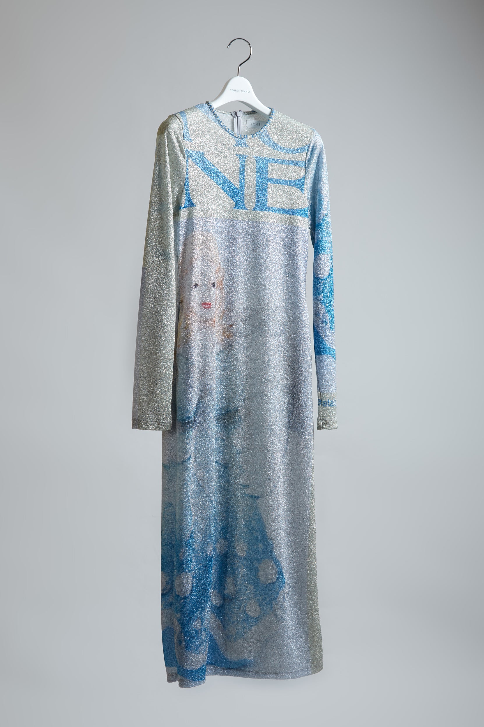 YOHE OHNO Graphic Glitter Dress | tradexautomotive.com
