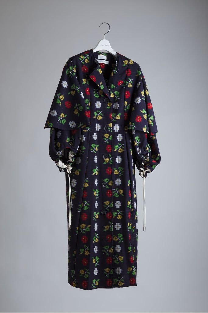 "3711 PROJECT" Layered Sleeve Coat Dress -60
