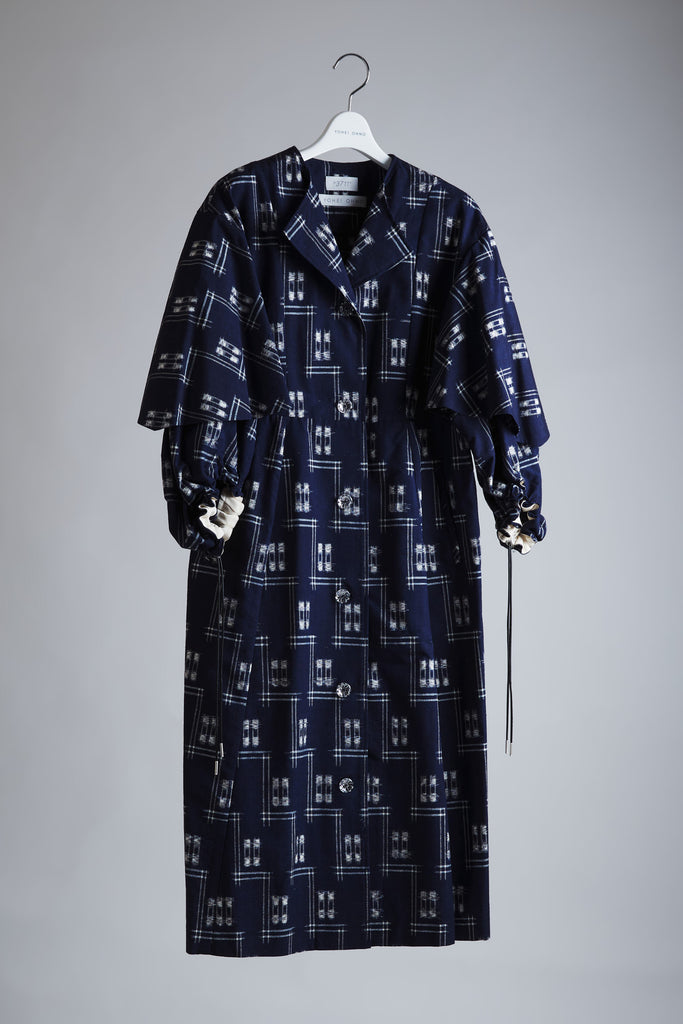 "3711 PROJECT" Layered Sleeve Coat Dress -62