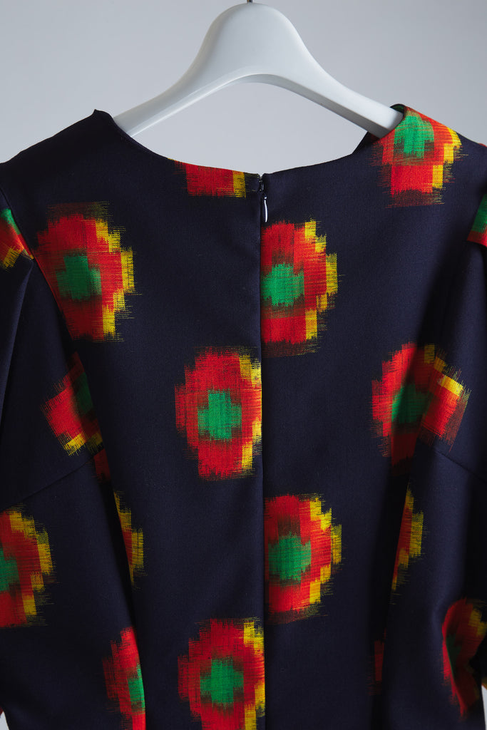 "3711 PROJECT" Tuck Sleeve Dress -21