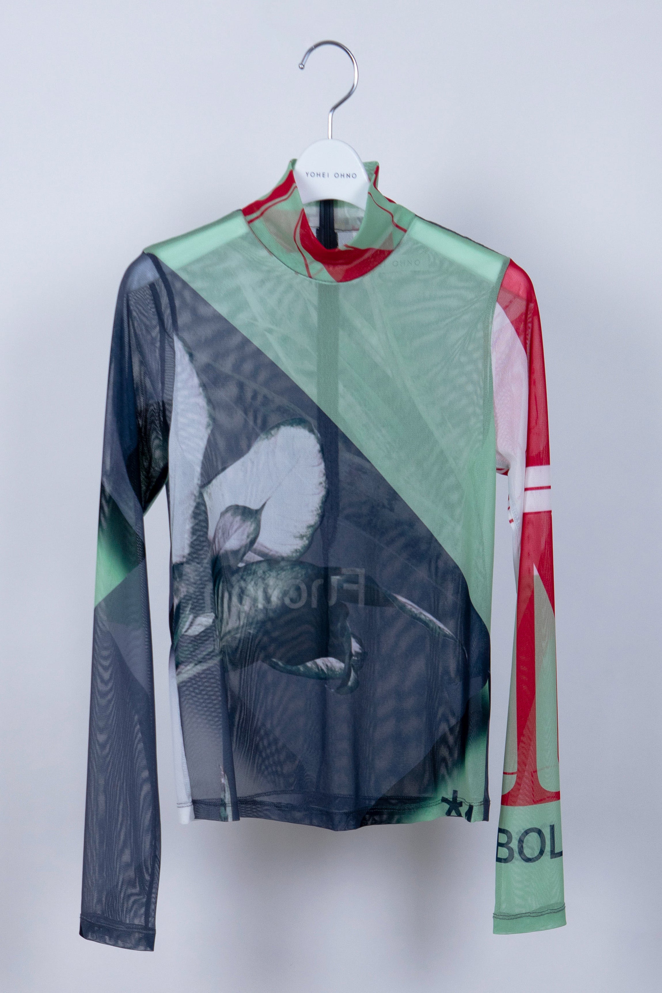 YOHEI OHNO Graphic Mesh Top | inodrone.ma